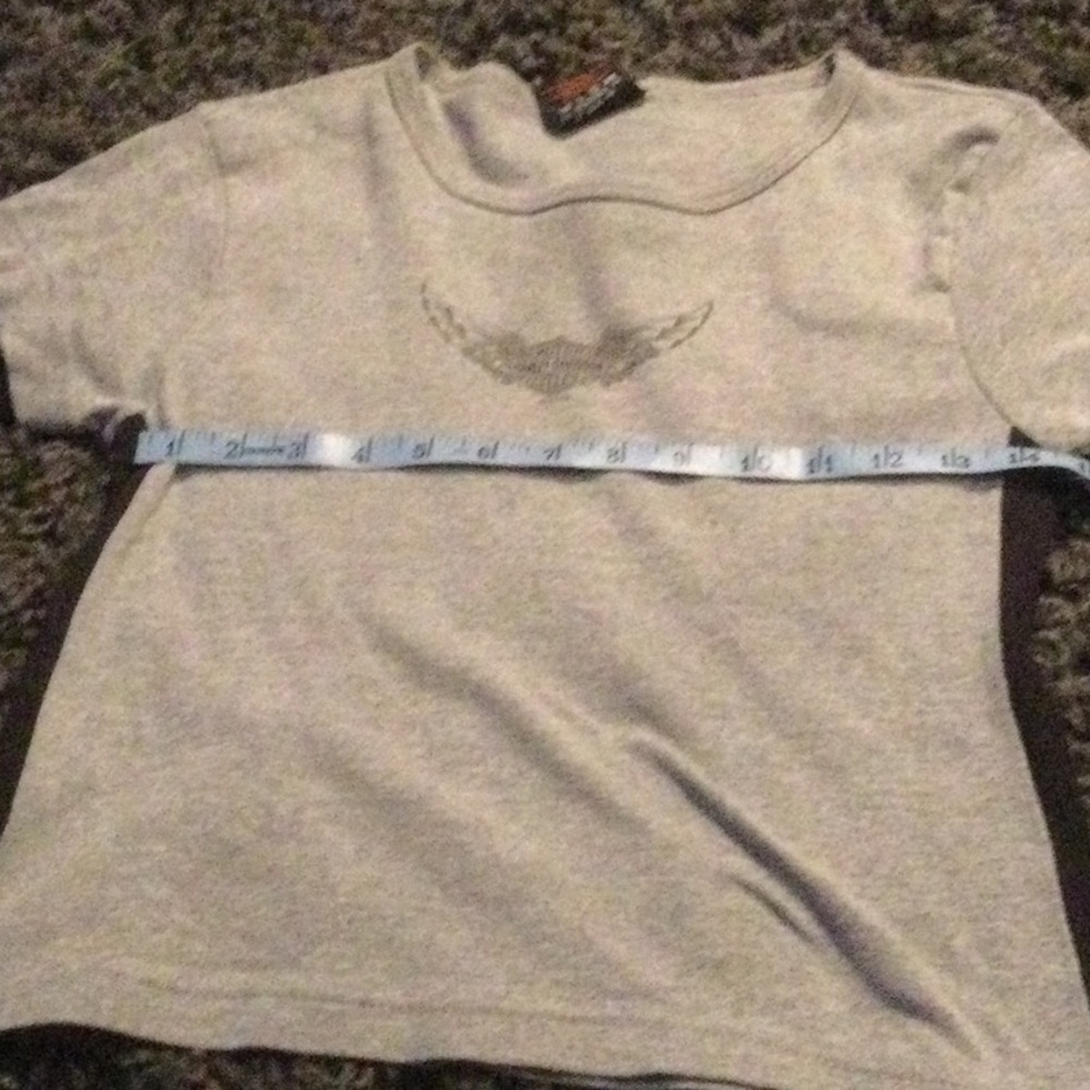Harley Davidson short sleeve top tee - Picture 6 of 9